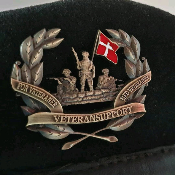 Baretmærke Veteransupport