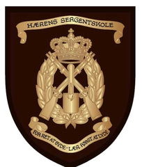 Hærens Sergent skole (HSGS) skjold Guld