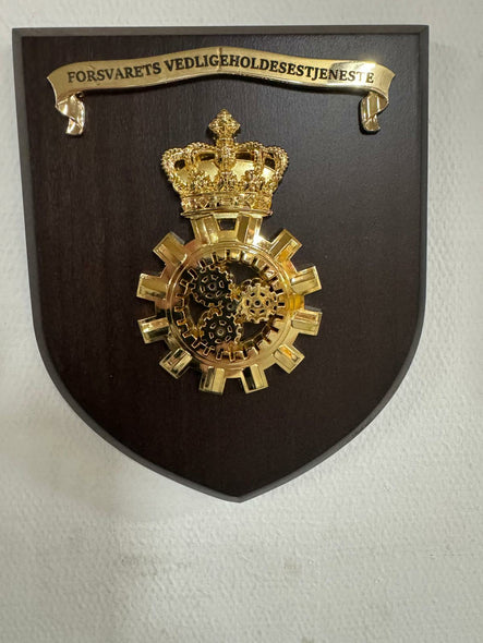 Forsvarets Vedligeholdelse Tjeneste (FVT) skjold, Guld