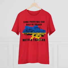 Ukraine Støtte T-shirt - Rød