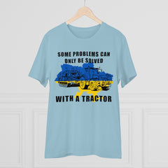 Ukraine Støtte T-shirt - Himmelblå